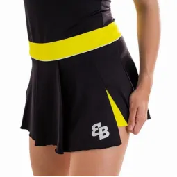 BB Shot Skirt Black Yellow