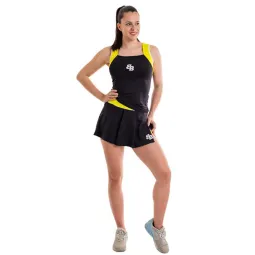 BB Shot Skirt Black Yellow