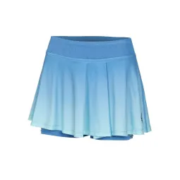 Bidi Badu Colortwist Printed Aqua Blue Skirt