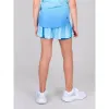 Falda Bidi Badu Colortwist Printed Wavy Aqua Blue Junior