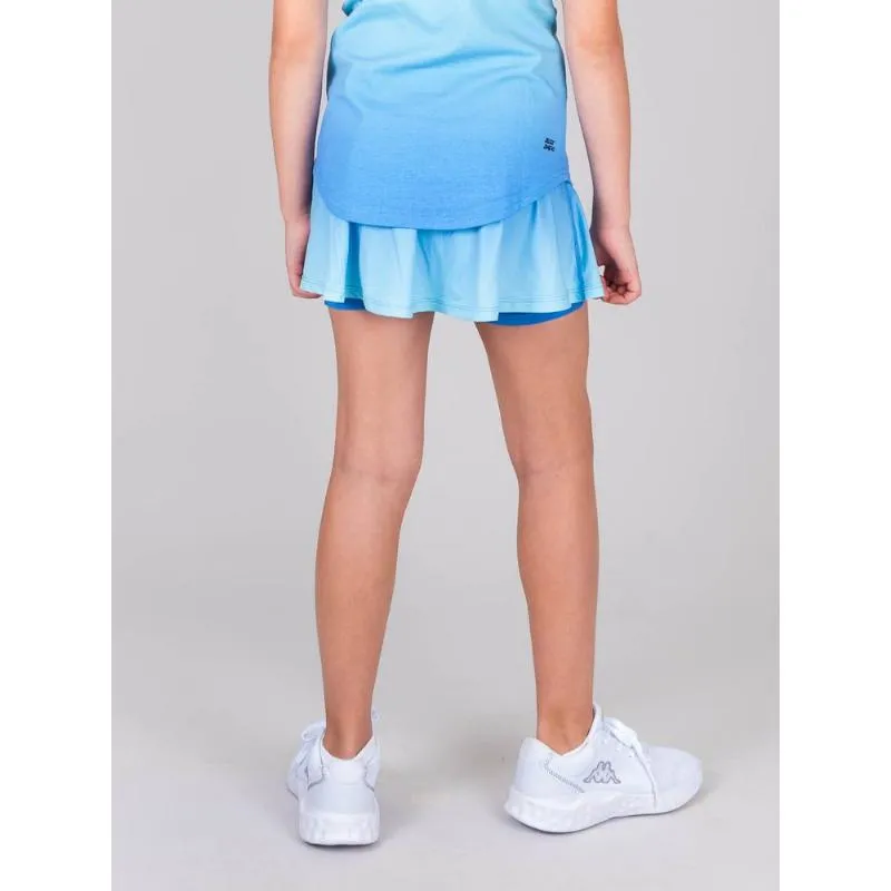 Falda Bidi Badu Colortwist Printed Wavy Aqua Blue Junior