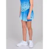 Falda Bidi Badu Colortwist Printed Wavy Aqua Blue Junior