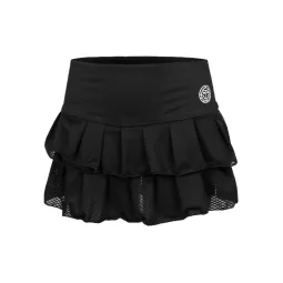 Badu Crew Pleated Bidi Skirt Black