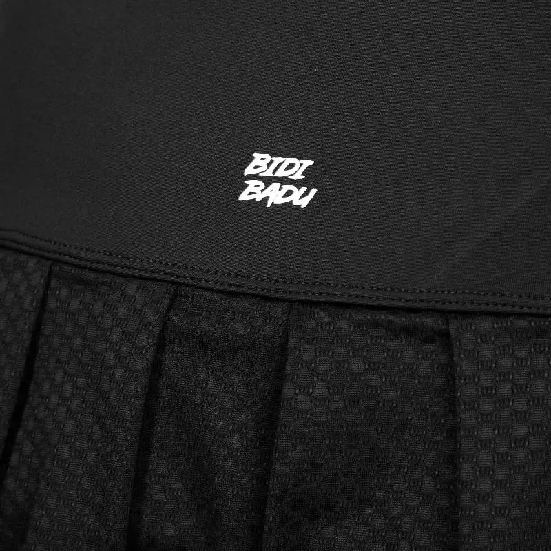 Badu Crew Pleated Bidi Skirt Black