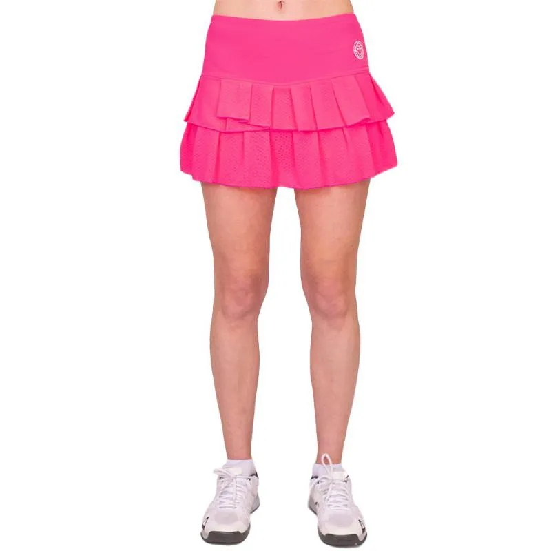 Falda Bidi Badu Crew Plisado Rosa