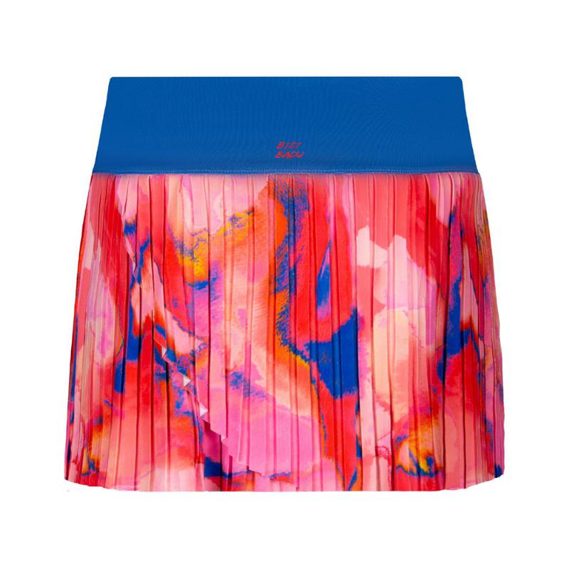 Falda Bidi Badu Inaya Rojo Azul - Barata Oferta Outlet