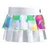 Falda Bidi Badu Kaleido Pleated Blanco Mix