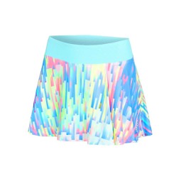 Falda Bidi Badu Melbourne Printed Wavy Aqua Mix Junior