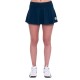 Badu Bidi Skirt New York Printed Wavy Dark Blue Red