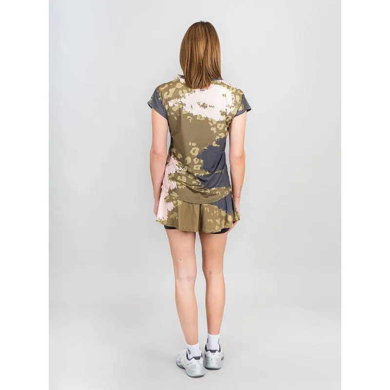 Bidi Badu Pure Wild Printed Olive Dark Grey Skirt