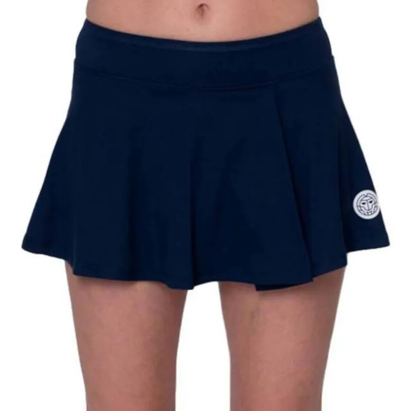 Falda Bidi Badu Spectrum Printed Wavy Azul Oscuro Aqua