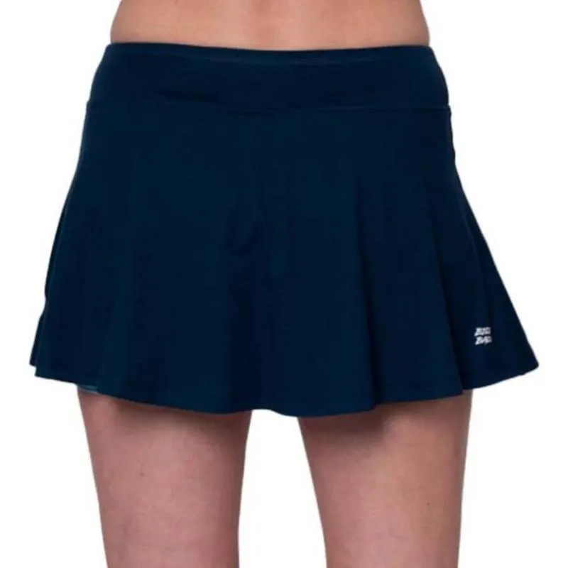 Falda Bidi Badu Spectrum Printed Wavy Azul Oscuro Aqua