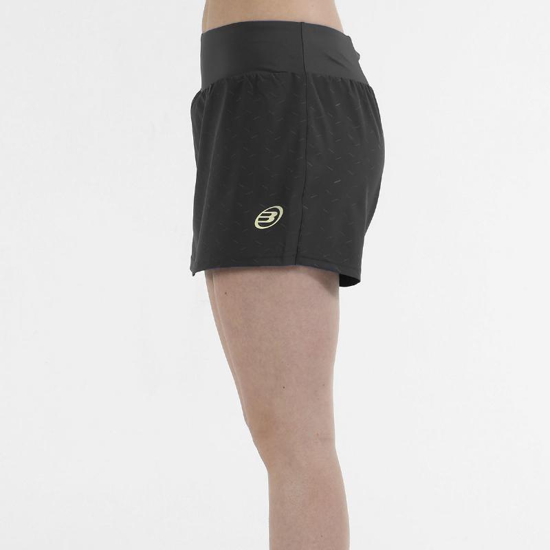 Falda Bullpadel Podia Negro Mujer - Barata Oferta Outlet