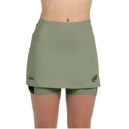 Bullpadel Premier Padel Portoa Khaki Skirt