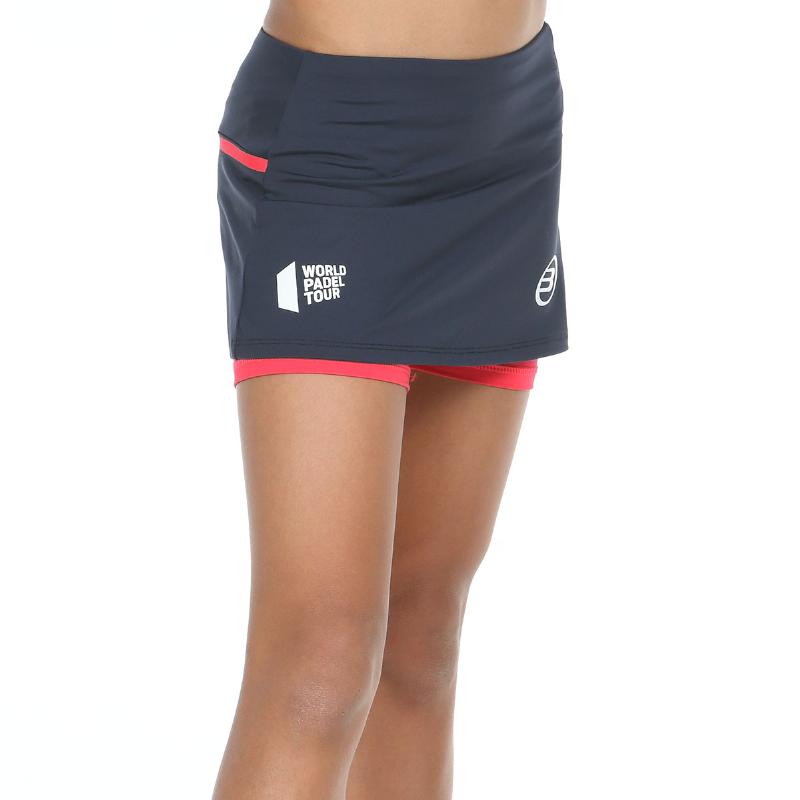 Falda Bullpadel WPT Resoba Azul Marino Junior - Barata Oferta Outlet