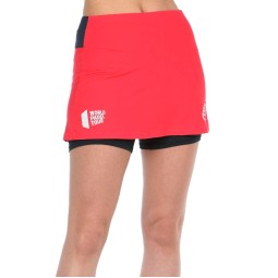 Skirt Bullpadel WPT Resoba Carmesi Fluor