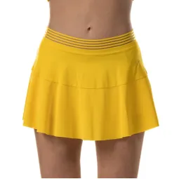 Falda Drop Shot Sol Amarillo