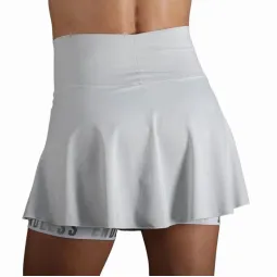 Falda Endless Chill Plata