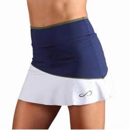 Falda Endless Curve Azul Marino