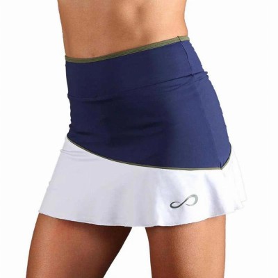 Falda Endless Curve Azul Marino