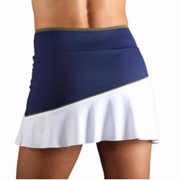 Falda Endless Curve Azul Marino