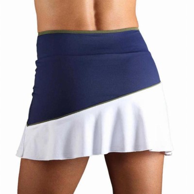 Falda Endless Curve Azul Marino