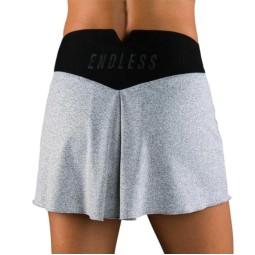 Falda Endless Diamond Gris Chine