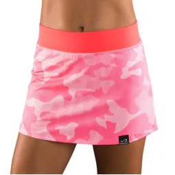 Falda Endless Minimal Print Camuflaje Rosa