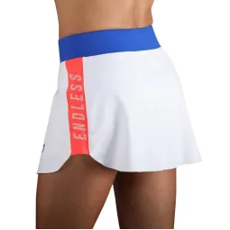 Endless Slam White Skirt