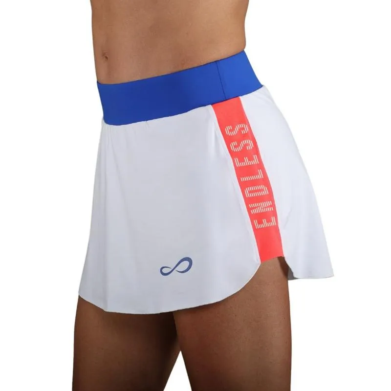 Endless Slam White Skirt