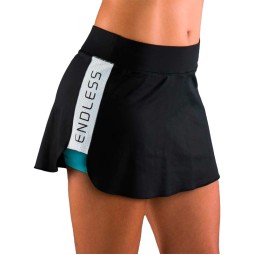 Endless Slam Skirt Black Blue