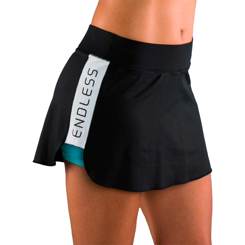 Falda Endless Slam Negro Azul - Barata Oferta Outlet