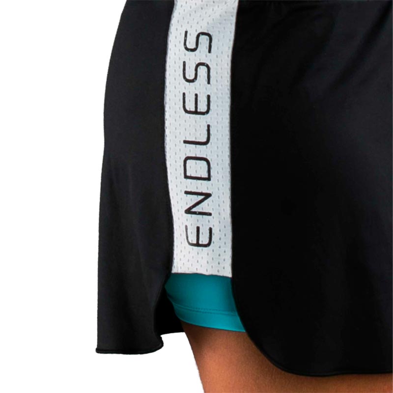 Falda Endless Slam Negro Azul - Barata Oferta Outlet