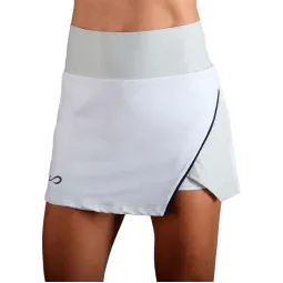 Endless Zephyr Skirt White Silver