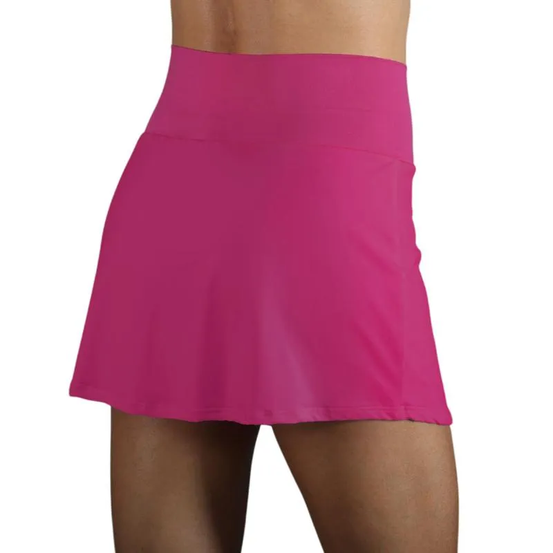 Endless Zephyr Dark Fuchsia Skirt