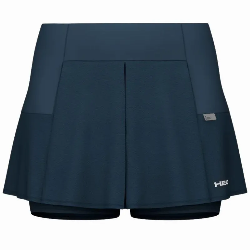 Falda Head Performance Azul Marino Plata