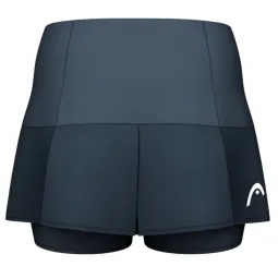 Falda Head Performance Azul Marino Plata