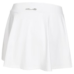 Falda Head Performance Blanco Plata
