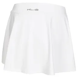 Falda Head Performance Blanco Plata