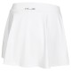Falda Head Performance Blanco Plata