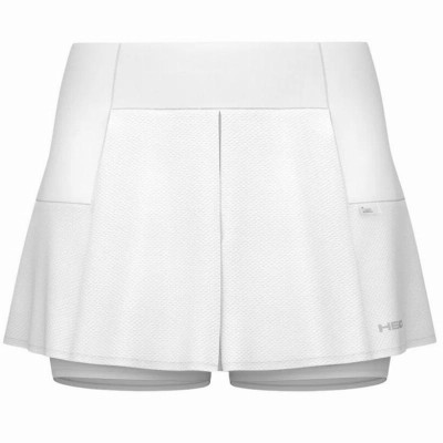 Head Performance Skirt White Silver