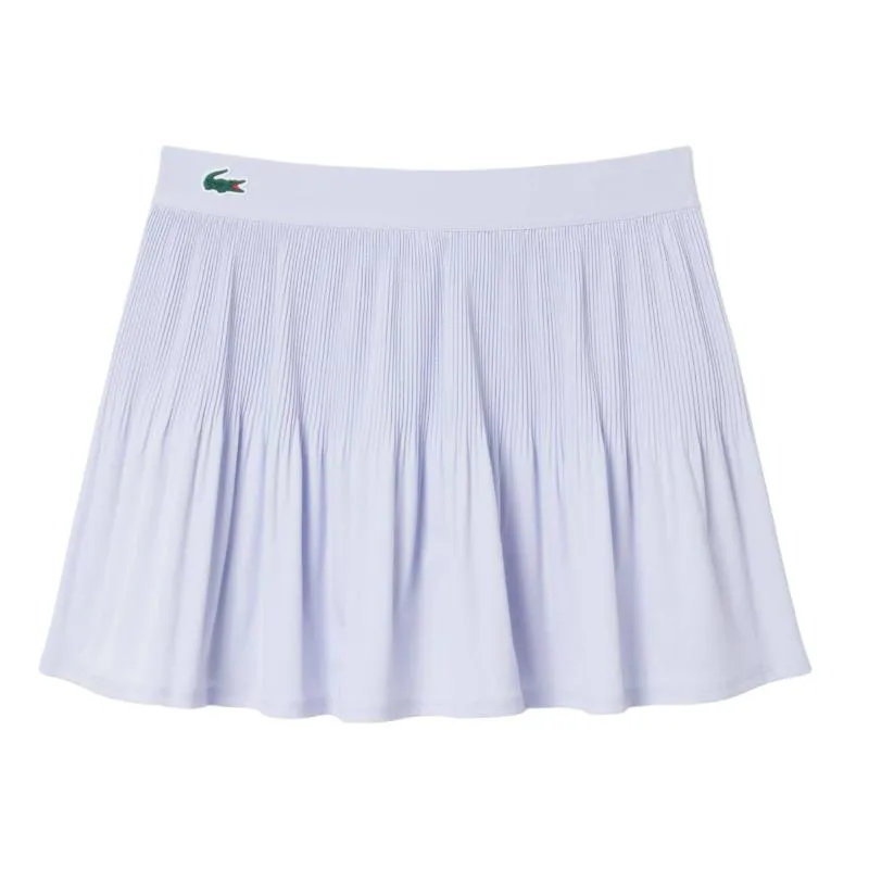 Falda Lacoste Tenis Ultra Dry Azul Claro