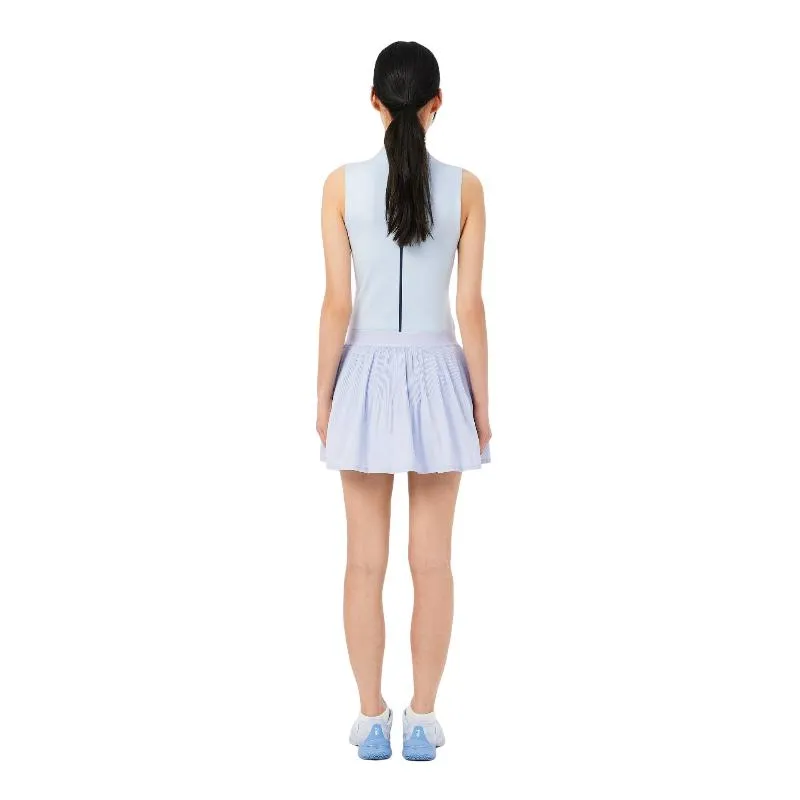 Falda Lacoste Tenis Ultra Dry Azul Claro