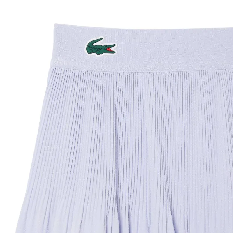 Falda Lacoste Tenis Ultra Dry Azul Claro