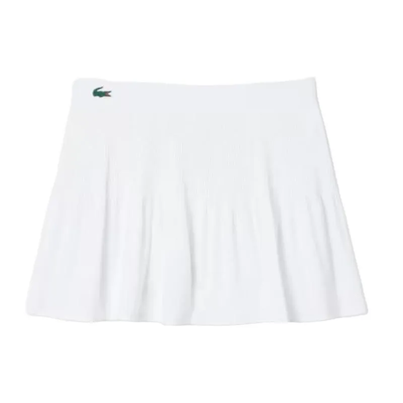 Falda Lacoste Tenis Ultra Dry Blanco
