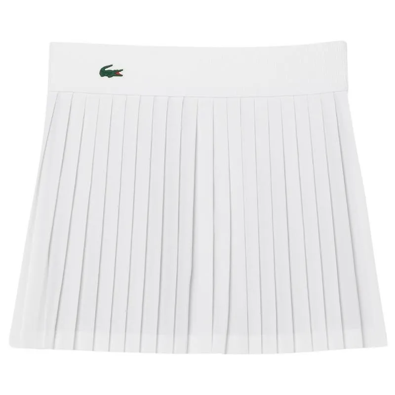 Falda Lacoste Ultra Dry Blanco