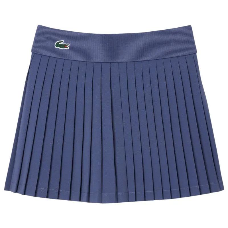 Falda Lacoste Ultra Dry Violeta Azul