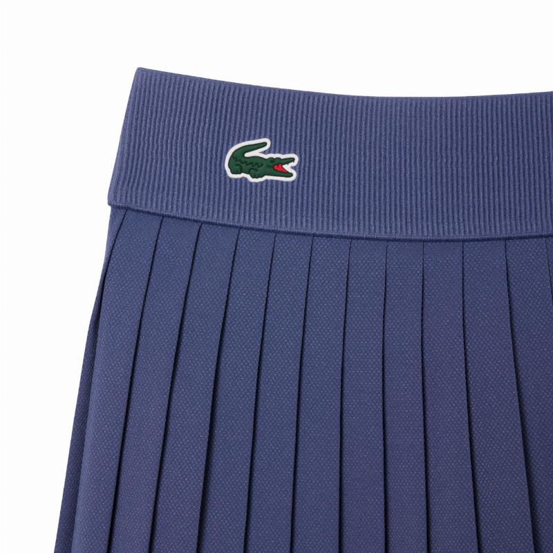 Falda Lacoste Ultra Dry Violeta Azul