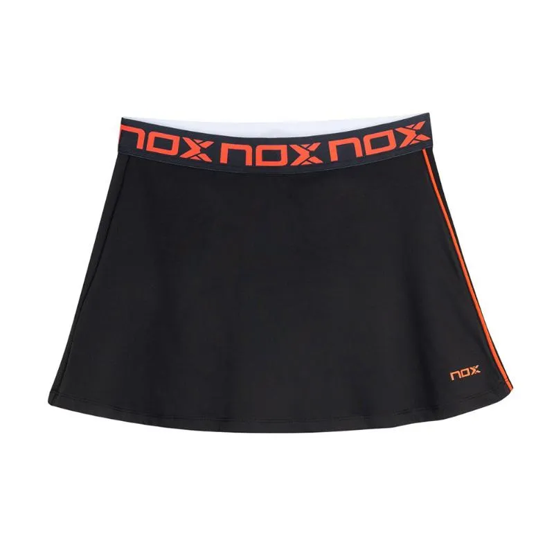 Falda Nox Team Negro Rojo