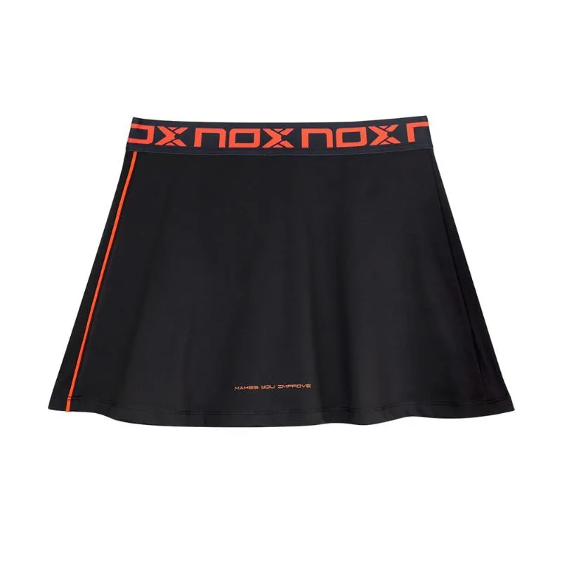 Falda Nox Team Negro Rojo